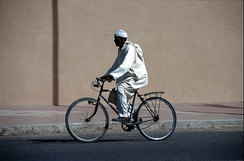 Radfahrer in Zagora